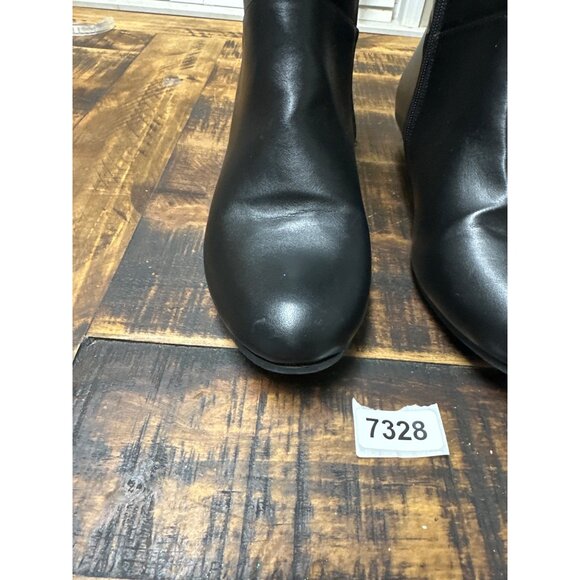 Salon studio 10.5 boots black zip side - Picture 2 of 9